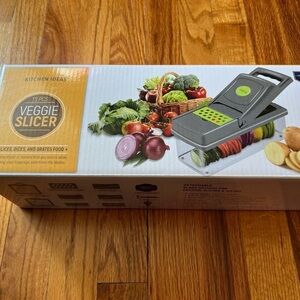 Kitchen Ideas Veggie Slicer with Multiple Blades